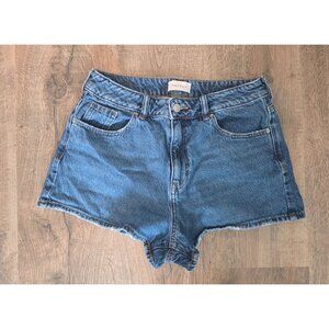 PacSun High Waist Mom 2" Inseam Denim Jean Shorts 28 GUC